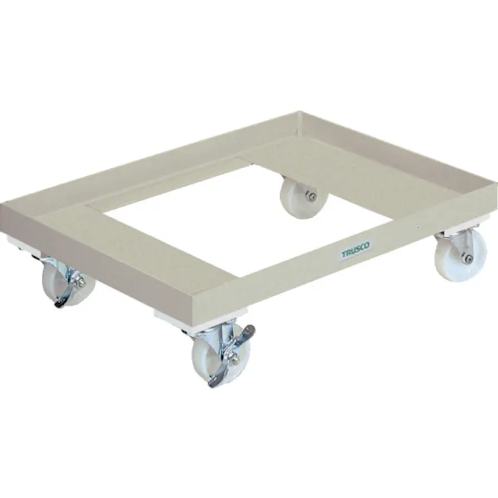 【CAINZ-DASH】トラスコ中山 折りたたみコンテナ台車 内寸534X371 ND-CR【別送品】