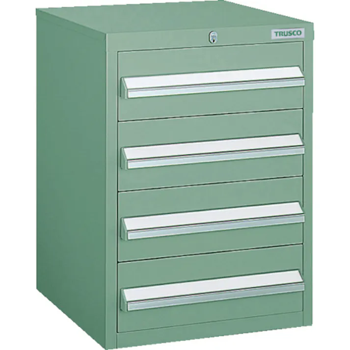 【CAINZ-DASH】トラスコ中山 LVR型キャビネット 392X412XH540 引出4段 LVR-542【別送品】