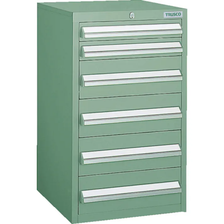 【CAINZ-DASH】トラスコ中山 LVR型キャビネット 392X412XH660 引出6段 LVR-662【別送品】