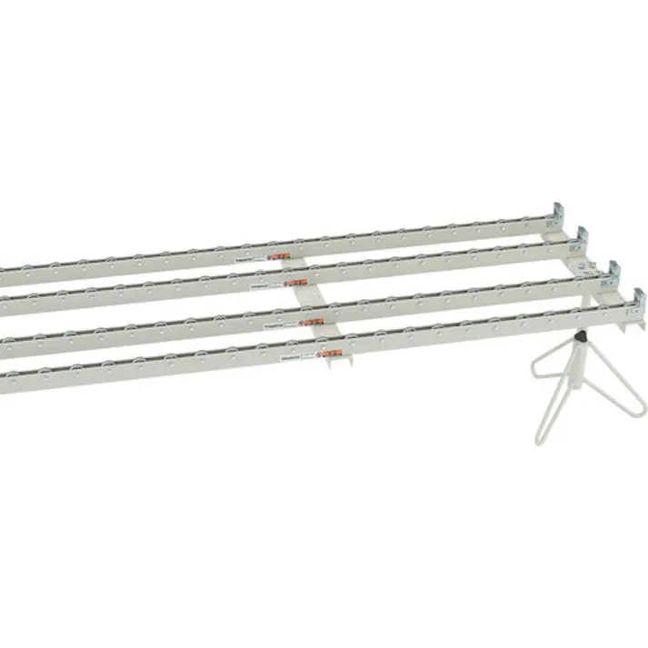 【CAINZ-DASH】トラスコ中山 ホイールコンベヤ用連結ベース 幅346 取付P50 V38B-300【別送品】