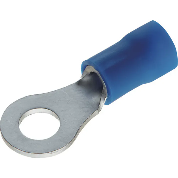 【CAINZ-DASH】トラスコ中山 絶縁被覆付圧着端子 拡管形 丸形 100個入 TRBV2-5-B【別送品】