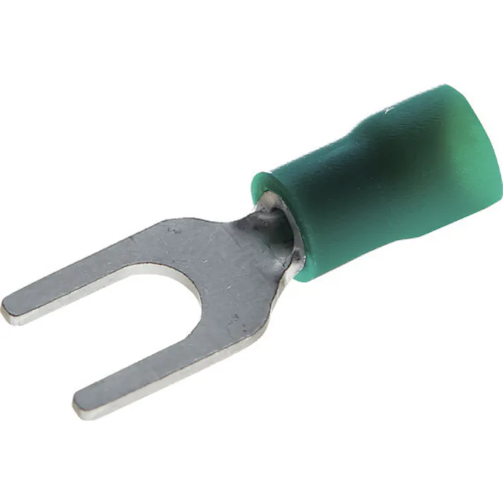 【CAINZ-DASH】トラスコ中山 絶縁被覆付圧着端子 拡管形 Y形 100個入 TBVF5.5-4-G【別送品】