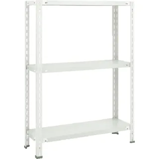 【CAINZ-DASH】トラスコ中山 スチールラック 軽量棚 中棚ボルトレス型1800X450X1200 3段 L46X-13【別送品】