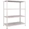 【CAINZ-DASH】トラスコ中山 スチールラック 軽量棚 中棚ボルトレス型1200X600X1500 4段 L54W-14【別送品】