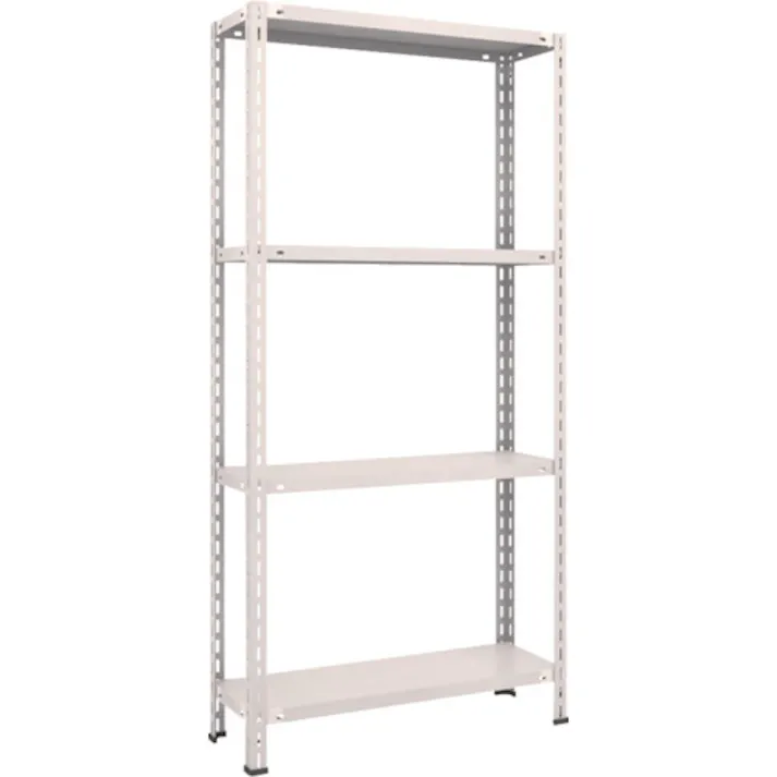 【CAINZ-DASH】トラスコ中山 スチールラック 軽量棚 中棚ボルトレス型 875X300X1800 4段 L63V-14【別送品】