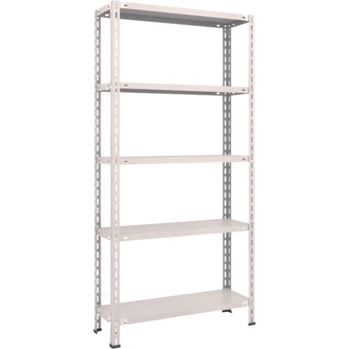 トラスコ中山 スチールラック 軽量棚 中棚ボルトレス型 875X300X1800 5段 L63V-15 スチール製軽量棚(中棚ボルトレスタイプ) トラスコ中山 スチールラック 軽量棚 中棚ボルトレス型 875X300X1800 5段 L63V-15 スチール製軽量棚(中棚ボルトレスタイプ)