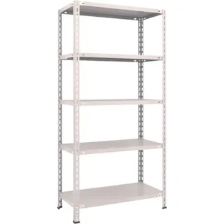 【CAINZ-DASH】トラスコ中山 スチールラック 軽量棚 中棚ボルトレス型 875X450X1800 5段 L63X-15【別送品】