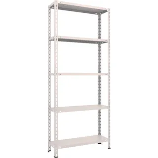 【CAINZ-DASH】トラスコ中山 スチールラック 軽量棚 中棚ボルトレス型 875X300X2100 5段 L73V-15【別送品】