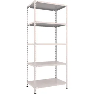 【CAINZ-DASH】トラスコ中山 スチールラック 軽量棚 中棚ボルトレス型 875X600X2100 5段 L73W-15【別送品】