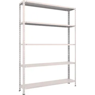 【CAINZ-DASH】トラスコ中山 スチールラック 軽量棚 中棚ボルトレス型1500X300X2100 5段 L75V-15【別送品】