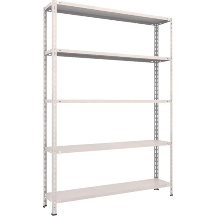 【CAINZ-DASH】トラスコ中山 スチールラック 軽量棚 中棚ボルトレス型1500X300X2100 5段 L75V-15【別送品】