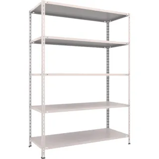 【CAINZ-DASH】トラスコ中山 スチールラック 軽量棚 中棚ボルトレス型1500X600X2100 5段 L75W-15【別送品】