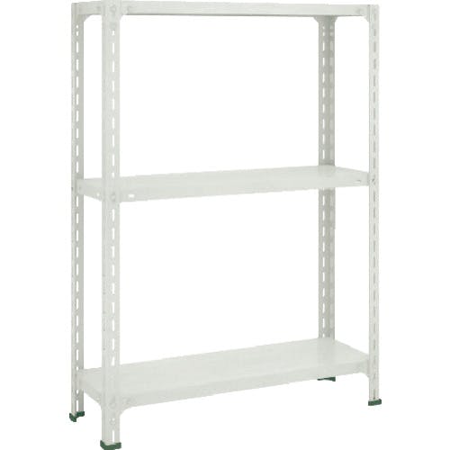 トラスコ中山 スチールラック 軽量棚開放型 1200X450X1200 天地3段 44X-13 スチール製軽量ボルト式棚(開放型) トラスコ中山 スチールラック 軽量棚開放型 1200X450X1200 天地3段 44X-13 スチール製軽量ボルト式棚(開放型)