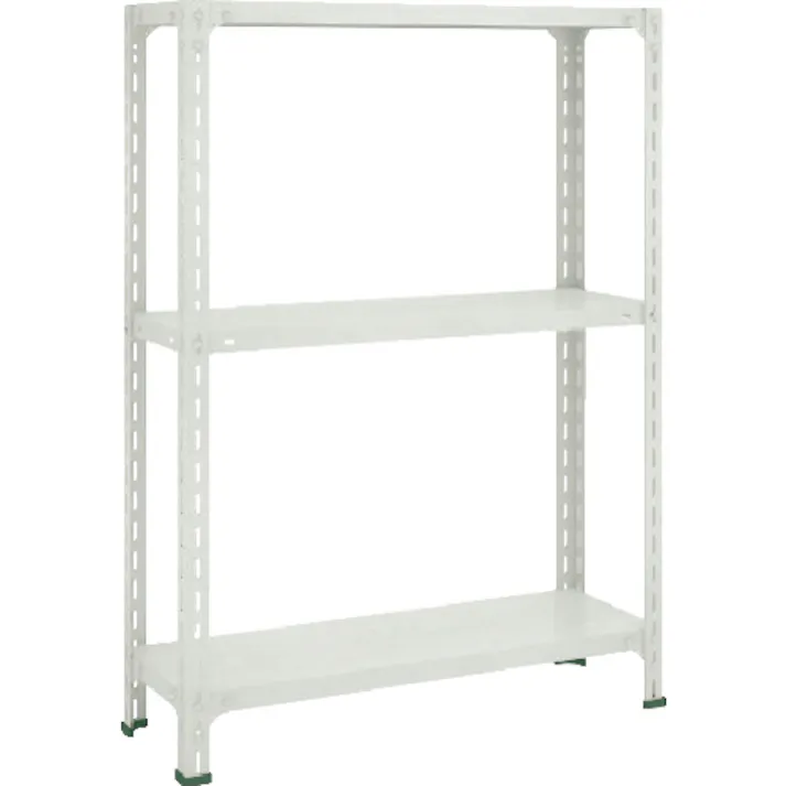 【CAINZ-DASH】トラスコ中山 スチールラック 軽量棚開放型 1500X600X1200 天地3段 45W-13【別送品】
