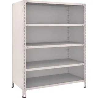 【CAINZ-DASH】トラスコ中山 スチールラック 軽量棚背板・側板付 W1200XD600X1500 5段 54W-25【別送品】