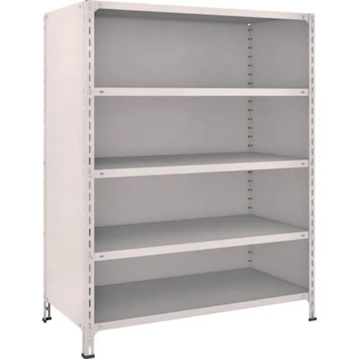 【CAINZ-DASH】トラスコ中山 スチールラック 軽量棚背板・側板付 W1200XD600X1500 5段 54W-25【別送品】