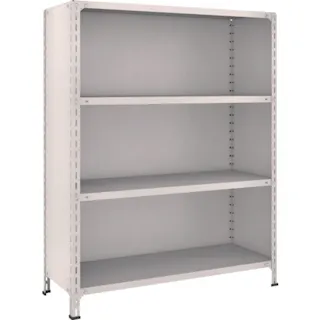 【CAINZ-DASH】トラスコ中山 スチールラック 軽量棚背板・側板付 W1200XD450X1500 4段 54X-24【別送品】