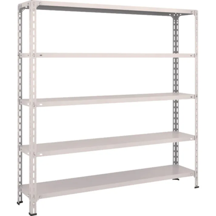 【CAINZ-DASH】トラスコ中山 スチールラック 軽量ボルト式棚 1500X300XH1500 5段 55V-15【別送品】