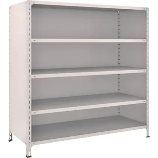 【CAINZ-DASH】トラスコ中山 スチールラック 軽量棚背板・側板付 W1500XD600X1500 5段 55W-25【別送品】