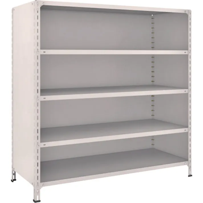 【CAINZ-DASH】トラスコ中山 スチールラック 軽量棚背板・側板付 W1500XD600X1500 5段 55W-25【別送品】