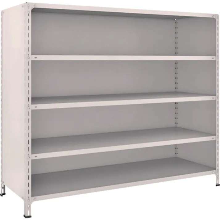 【CAINZ-DASH】トラスコ中山 スチールラック 軽量棚背板・側板付 W1800XD600X1500 5段 56W-25【別送品】