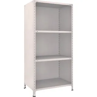 【CAINZ-DASH】トラスコ中山 スチールラック 軽量棚背板・側板付 W875XD600XH1800 4段 63W-24【別送品】