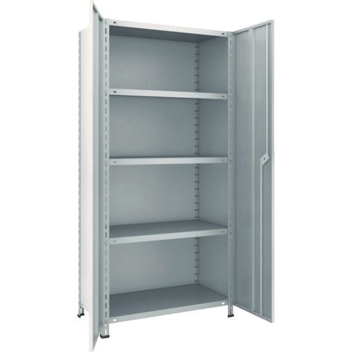 トラスコ中山 スチールラック 軽量棚両開扉付 875X450XH1800 天地5段 63X-T25 スチール製軽量ボルト式棚(両開扉付) トラスコ中山 スチールラック 軽量棚両開扉付 875X450XH1800 天地5段 63X-T25 スチール製軽量ボルト式棚(両開扉付)