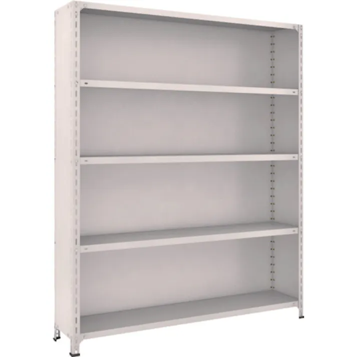 【CAINZ-DASH】トラスコ中山 スチールラック 軽量棚背板・側板付 W1500XD300X1800 5段 65V-25【別送品】