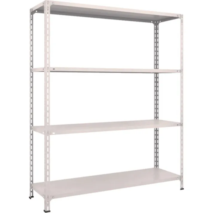 【CAINZ-DASH】トラスコ中山 スチールラック 軽量棚開放型 W1500X450XH1800 4段 65X-14【別送品】