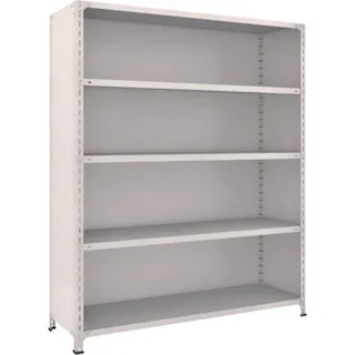 【CAINZ-DASH】トラスコ中山 スチールラック 軽量棚背板・側板付 W1500X450XH1800 5段 65X-25【別送品】