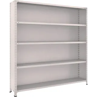 【CAINZ-DASH】トラスコ中山 スチールラック 軽量棚背板・側板付 W1800XD300X1800 5段 66V-25【別送品】