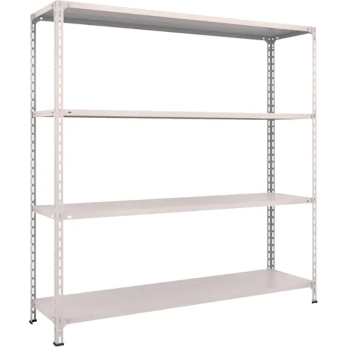 【CAINZ-DASH】トラスコ中山 スチールラック 軽量棚開放型 W1800XD450XH1800 4段 66X-14【別送品】