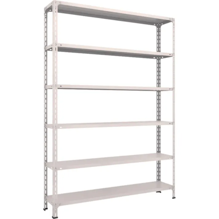 【CAINZ-DASH】トラスコ中山 スチールラック 軽量棚開放型 W1500XD300XH2100 6段 75V-16【別送品】