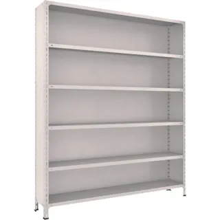 【CAINZ-DASH】トラスコ中山 スチールラック 軽量棚背板・側板付 W1800XD300X2100 6段 76V-26【別送品】