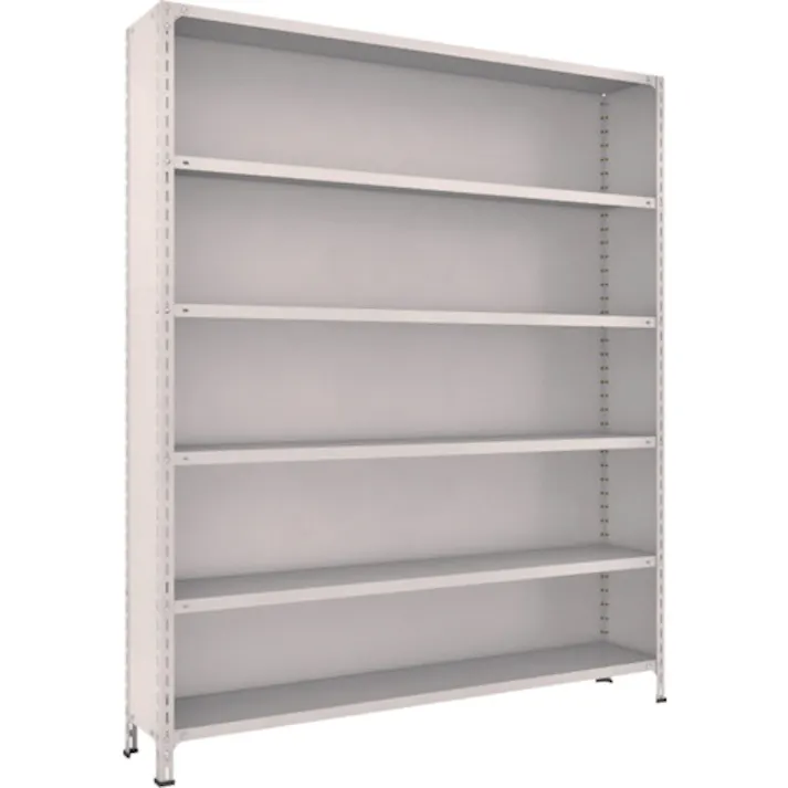 【CAINZ-DASH】トラスコ中山 スチールラック 軽量棚背板・側板付 W1800XD300X2100 6段 76V-26【別送品】