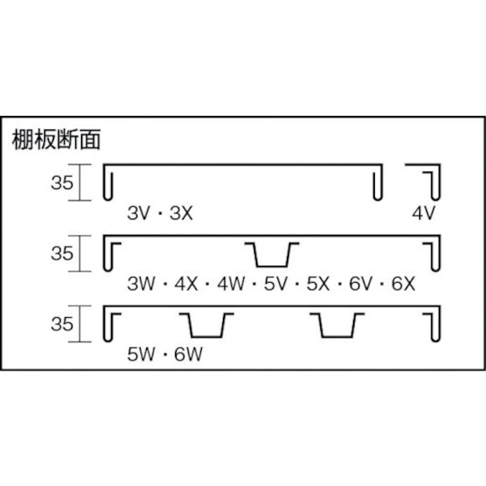 【CAINZ-DASH】トラスコ中山 スチールラック　軽量棚　中棚ボルトレス型　追加用棚板　１２００Ｘ６００ L-4W【別送品】