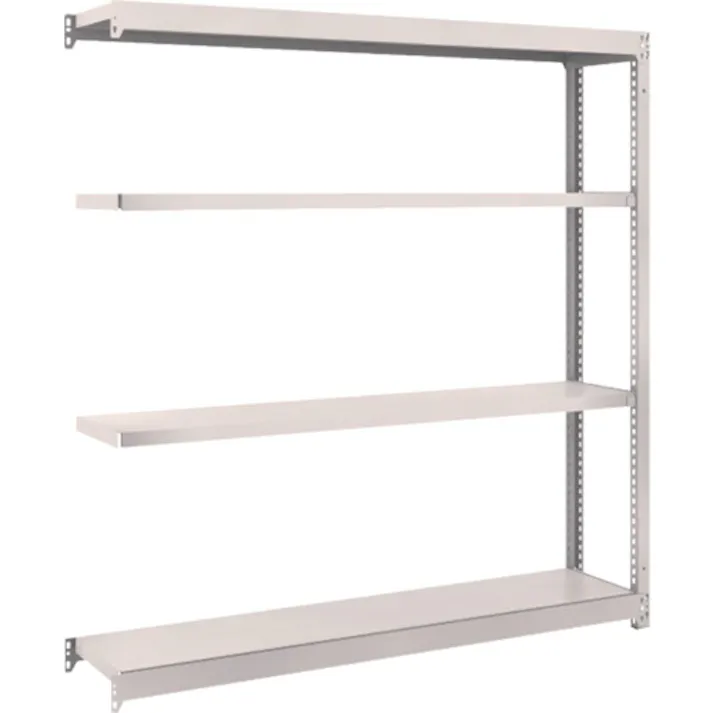【CAINZ-DASH】トラスコ中山 スチールラック M1.5型軽中量棚 1460×295×H1500 4段連結 M1.5-5534B【別送品】