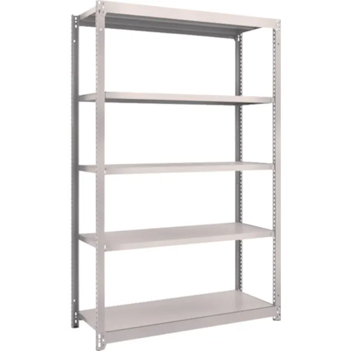 【CAINZ-DASH】トラスコ中山 スチールラック M1.5型軽中量棚 1160×445×H1800 5段単体 M1.5-6445【別送品】