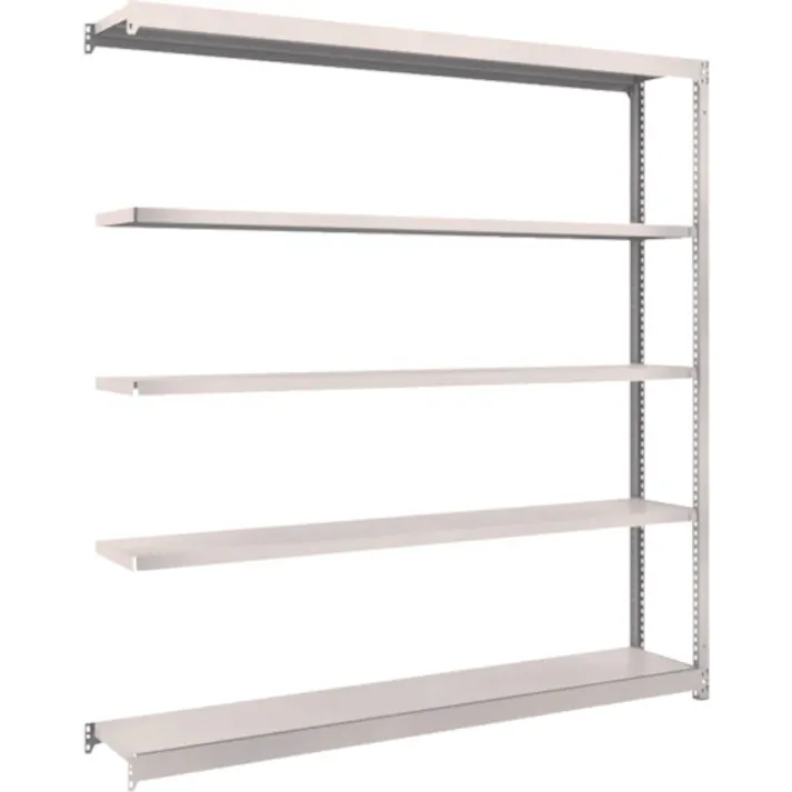 【CAINZ-DASH】トラスコ中山 スチールラック M1.5型軽中量棚 1760×295×H1800 5段連結 M1.5-6635B【別送品】