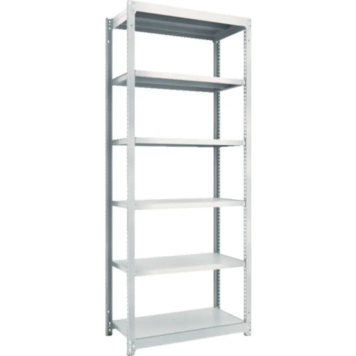 【CAINZ-DASH】トラスコ中山 スチールラック M1.5型軽中量棚 860×445×H2100 6段単体 M1.5-7346【別送品】