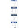 【CAINZ-DASH】トラスコ中山 スチールラック　Ｍ１．５型軽中量棚　１７６０Ｘ５９５ＸＨ２１００　５段連結 M1.5-7665B【別送品】