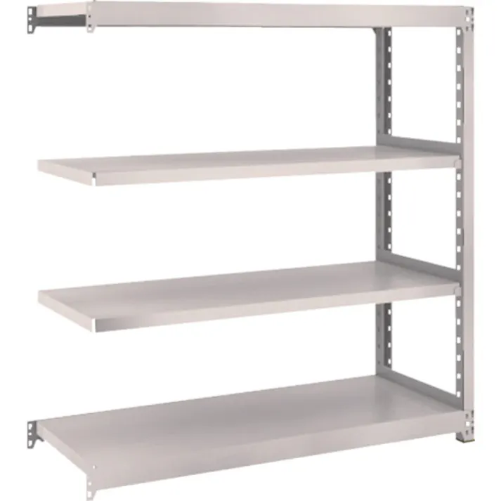 【CAINZ-DASH】トラスコ中山 スチールラック M2型軽中量棚 1160×450×H1200 4段 連結 M2-4444B【別送品】