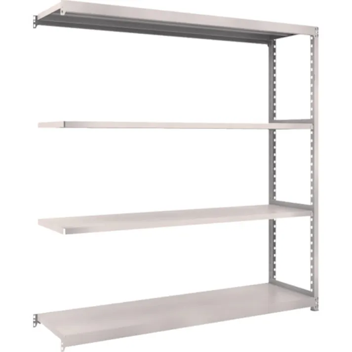 【CAINZ-DASH】トラスコ中山 スチールラック M2型軽中量棚 1760×450×H1800 4段 連結 M2-6644B【別送品】