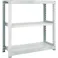 【CAINZ-DASH】トラスコ中山 スチールラック M3型中量棚 900X571XH1200 3段 単体 M3-4363【別送品】