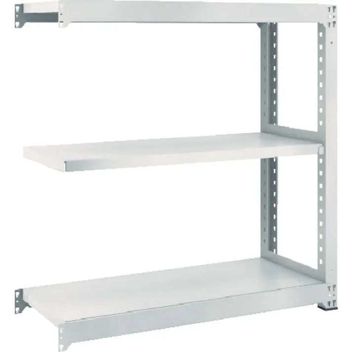 【CAINZ-DASH】トラスコ中山 スチールラック M3型中量棚 1800X471XH1200 3段 連結 M3-4653B【別送品】