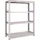 【CAINZ-DASH】トラスコ中山 スチールラック M3型中量棚 1200×471×H1500 4段 単体 M3-5454【別送品】