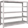 【CAINZ-DASH】トラスコ中山 スチールラック M3型中量棚 1800×571×H1500 5段 単体 M3-5665【別送品】