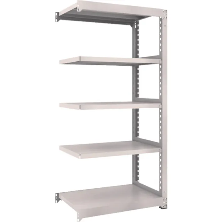 【CAINZ-DASH】トラスコ中山 スチールラック M3型中量棚 900×571×H1800 5段 連結 M3-6365B【別送品】