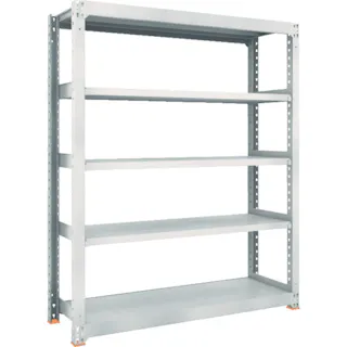 【CAINZ-DASH】トラスコ中山 スチールラック M3型中量棚 1500×471×H1800 5段 単体 M3-6555【別送品】