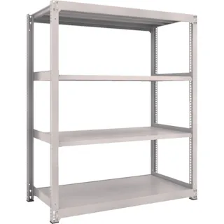 【CAINZ-DASH】トラスコ中山 スチールラック M3型中量棚 1500×721×H1800 4段 単体 M3-6574【別送品】